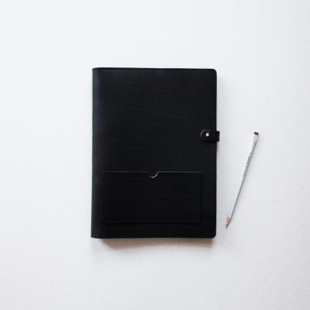 by gitte notepad cover A4 black